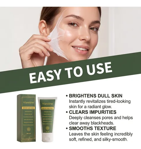 Mascarilla Facial Iluminadora Y Desgarradora De La Piel