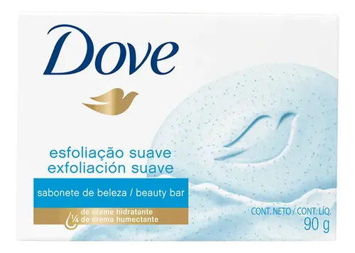Dove Jabon De Tocador Exfoliaciòn Suave Microparticulas