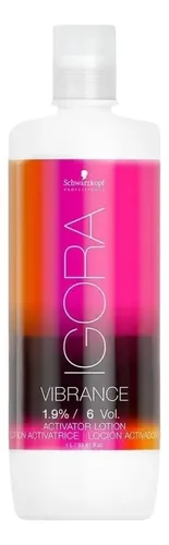 Activador Schwarzkopf Igora Vibrance Gel y Crema para Tinte 1,9% – 6 Vol de 1 L