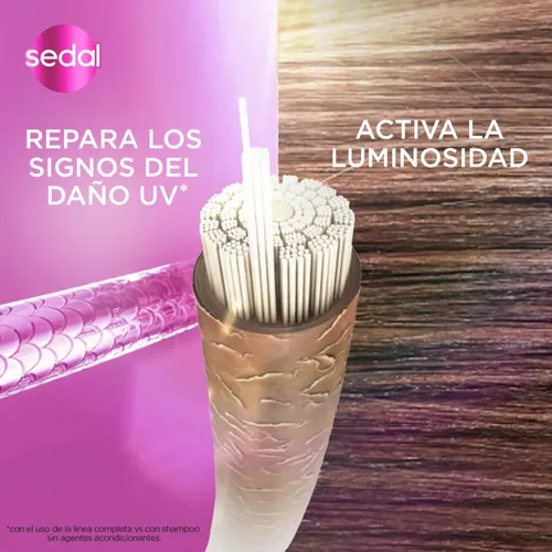 Acondicionador Sedal Luminous Uv 650 Ml