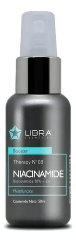 Booster Serum Niacinamida 10% Zinc Todo Tipo Piel 50gr Libra
