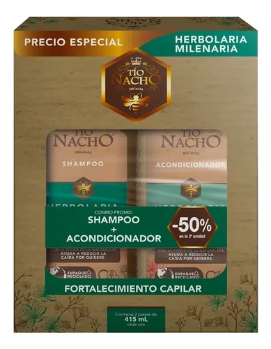 Tio Nacho Herbolaria Milenaria Shampoo + Acondicionador