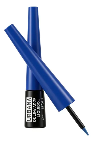 Delineador Líquido Azul Waterproof Larga Duración Arbell 3ml