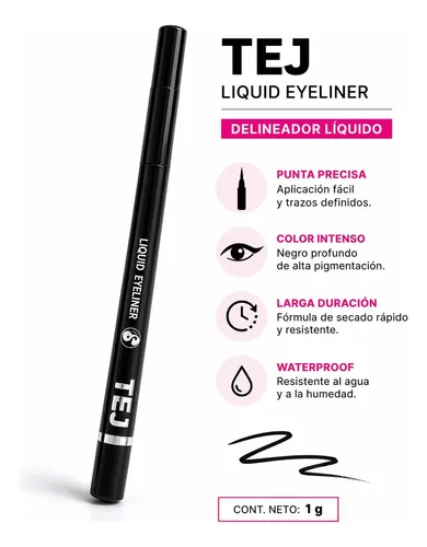 Kit De Maquillaje Completo Paleta Mascara Delineador