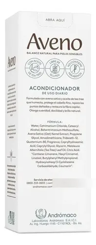 Acondicionador Aveno Restaurador Capilar X 250 Ml
