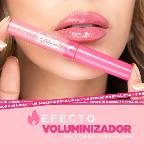 Labial Líquido Vogue Colorissimo Extra Volumen Fuego Latino