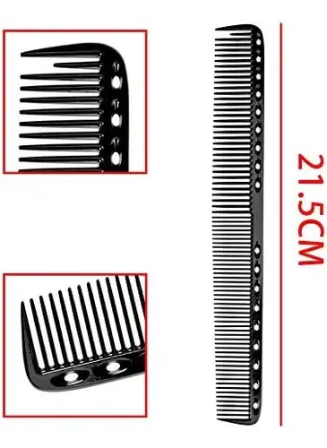 Peine De Aluminio Para El Cabello, Corte De Metal, Peluquerí