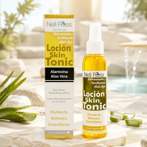 Tonificante Facial Termal Nell Ross Skin Tonic Refrescante