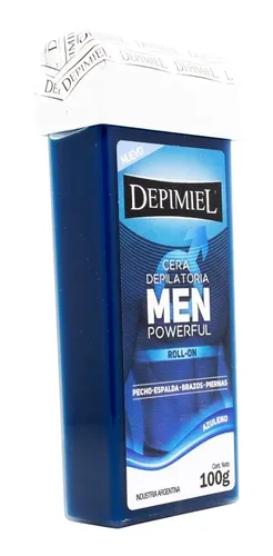 Depimiel Cera Depilatoria Roll On Men Azuleno Hombre X 100gr