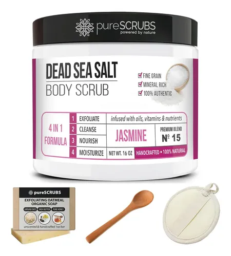 Exfoliante Corporal Purescrubs Sal Del Mar Jazmín 473ml