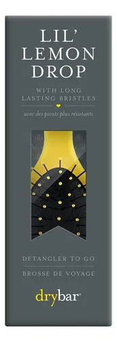 Cepillo Desenredante Drybar Lil’ Lemon Drop Mini Travel