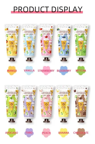 Set 10 Cremas De Manos Hidratantes Sweeter-c