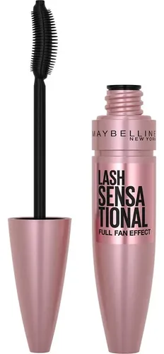 Mascara De Pestañas Lash Sensational Maybelline Lavable Color 255 Brownish Black
