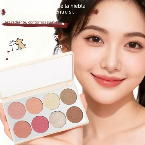 Miss Rose Rubor Mate Natural Iluminador Contorno Precio Bajo