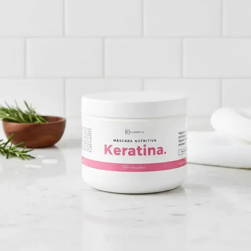 Máscara Capilar Nutritiva Y Fortalecedora Con Keratina 500g