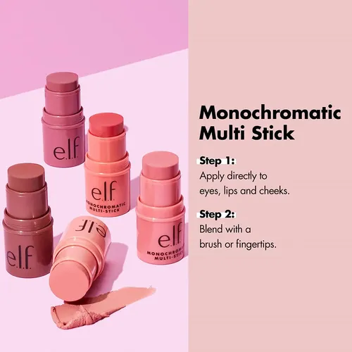 Elf Barra Monocromatica Multi Stick Labios Rubor O Sombra