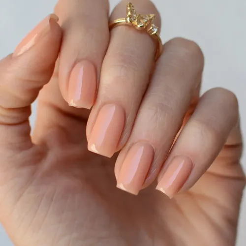 Pink Mask Semi Rubber Base Coat Soft Tangerine X 15ml