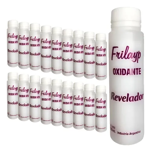 Oxidante En Crema Revelador Cabello Tintura Frilayp Pack X24