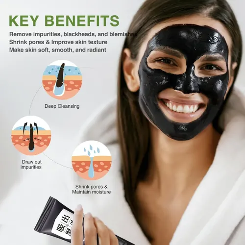 Mascarilla Removedora De Puntos Negros Hiisees 20g Todo Tipo De Piel