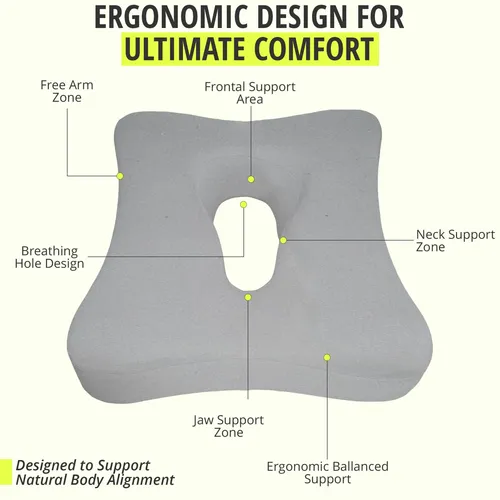Almohada Facial Jebolt Para Mesa De Masaje + Gua Sha
