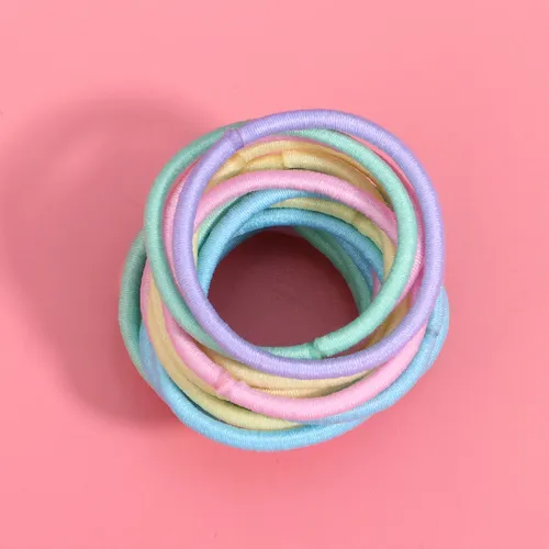 Cintas Elásticas De Goma Para El Pelo, 100 Unidades, Cintas