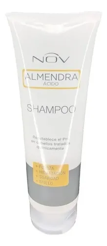 Shampoo Nov Almendra Ácido Cabello Tratado Químicamente 250