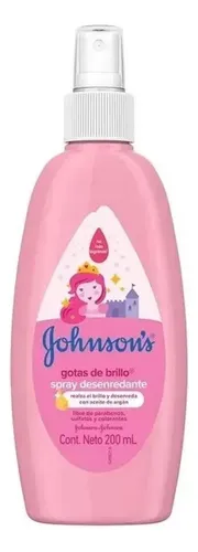 Johnsons Spray Desenredante Gotas De Brillo X 200ml