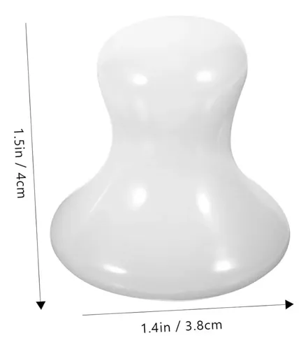 Set 2 Gua Sha De Jade Blanco Para Masajes Y Spa