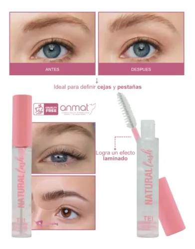 Máscara Pestañas Natural Lash Hidratante Con Hialurónico