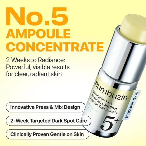 Numbuzin No.5 Glutathione Txa Dark Spot Ampoule Manchas