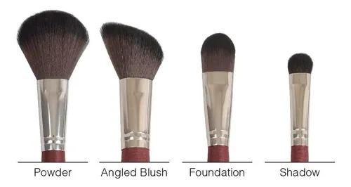 Set De 4 Brochas Coastal Scents Con Estuche Br-set-023