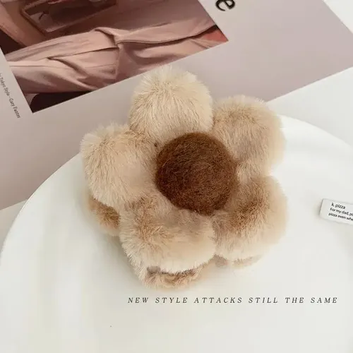 Pinzas Para El Pelo Con Forma De Flor Para Mujeres Y Niñas,