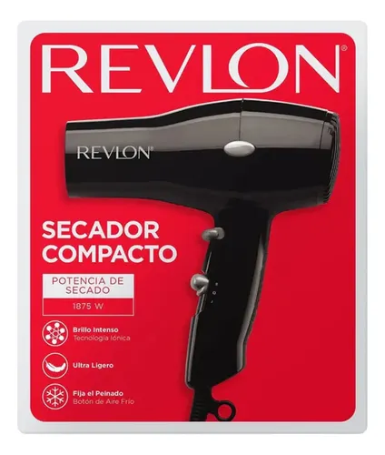Secador De Pelo Revlon Essentials Ion Rvdr5260bla2av1 Negro