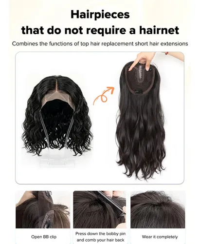 Moda Femenina Con Ondas De Agua, Pelo Largo Y Wavesbo