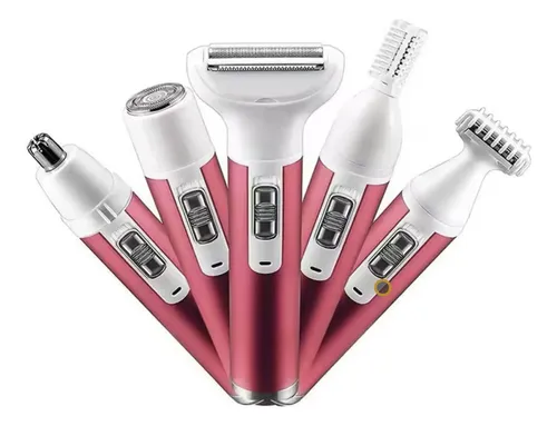 Afeitadora Depiladora Recortadora De Mujer 5 En 1 Usb