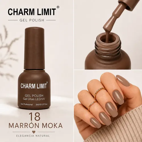 Mini Esmaltes Color Semipermanentes Gel Uv Led Charm Limit