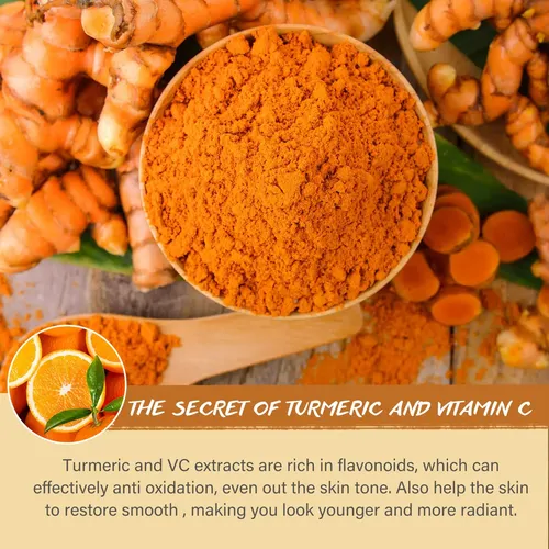 Máscara De Arcilla Vitamina C Turmeric Youzhi 200g Cuidado
