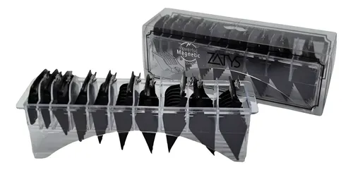 Set De Levantadores De Pelo De Metal, 10 Piezas, Color Negro