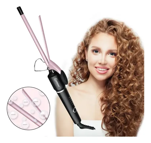 D2260701-4-1 Rizadora Delgada 9mm Para Rizos Definidos Rosa