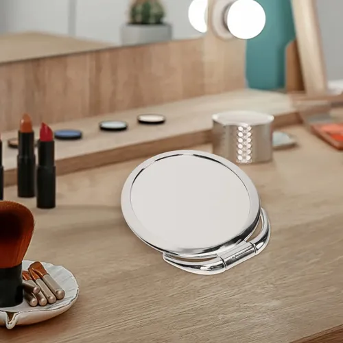 Espejo De Maquillaje Plegable De Escritorio De 1 Pieza I.