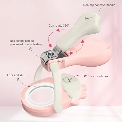 Icortaúñas Plegable Para Bebé Y Niño Pequeñol