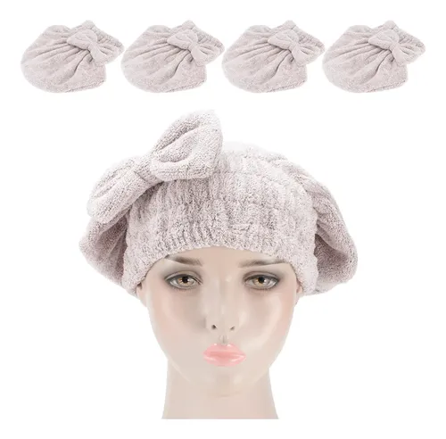 Premium 5 Gorras Para Secar El Cabello, Fibra De Carbono,