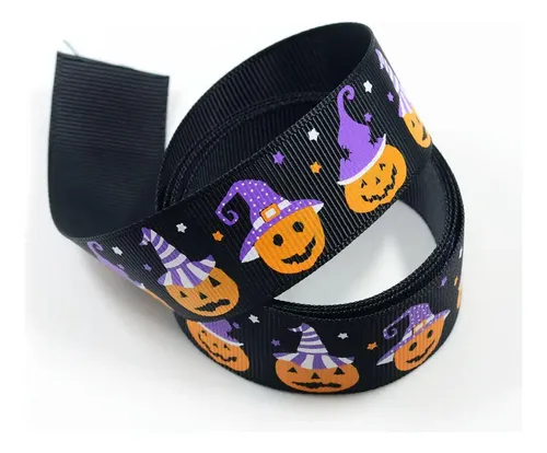 Palo De Calabaza De Halloween Con 12 Cintas Gorgoranas Multicolor