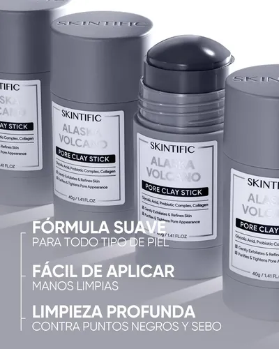 Barra Limpiadora Profunda En Barra Aamáscara Facial De Argil