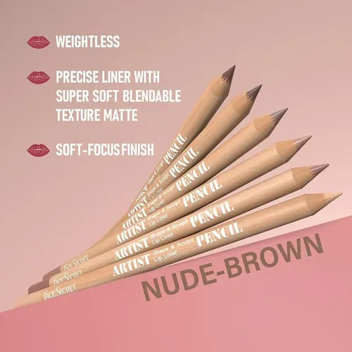 Juego De 6 Lápices De Labios Beauty Glazed Nude Mate