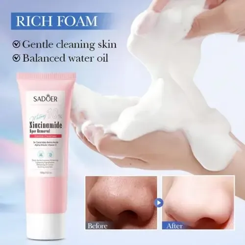 Limpiador Facial Niacinamida 10% Arbutin Blanqueador 100 Ml