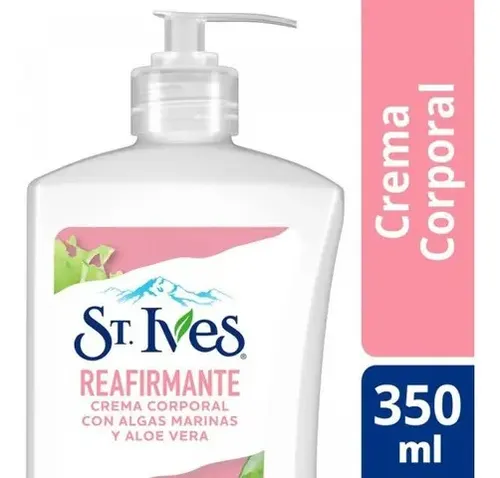 Crema para cuerpo St. Ives Reafirmante en dosificador 350mL