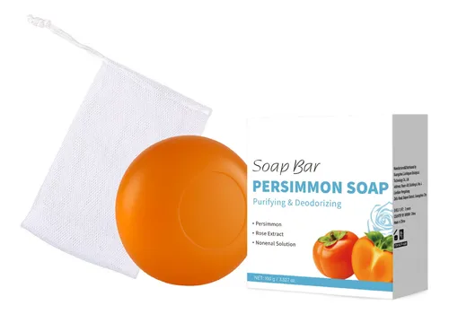 Barra De Odor Corporal De Sabonete De Caqui Com Yssn