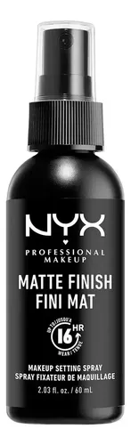Nyx Spray Fijador De Maquillaje Larga Duración 60ml Talle – Color Matte
