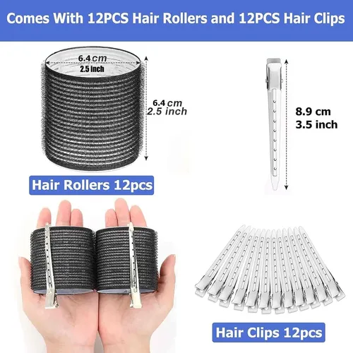 Rulos Térmicos Para El Cabello, 18 Unidades, Rizadores Autoa